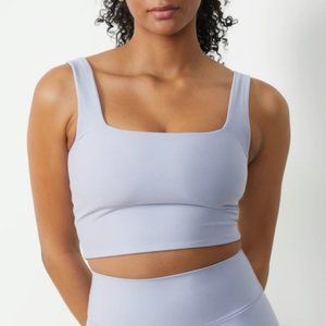 Squareneck Slim Tank Sports Bra Abercrombie YPB sculptLUX